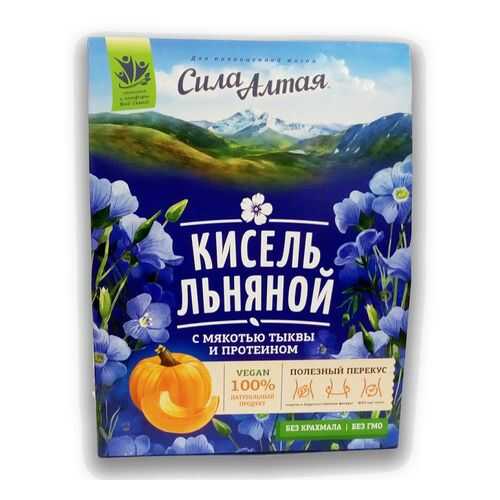 Кисель Специалист льняной с мякотью тыквы и протеином 150 г в Спар