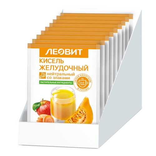 Кисель Желудочный нейтральный. Шоубокс 20 шт. по 20 г. в Спар