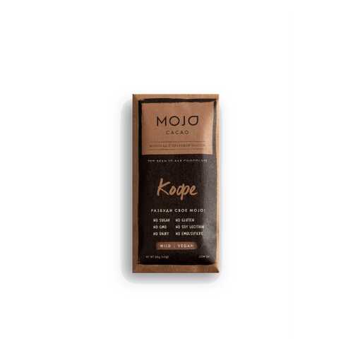 Горький шоколад 72% Mojo Cacao с шоколадно-ореховой пасто со вкусом кофе в Спар