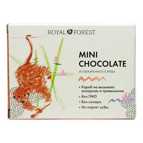 Шоколад Royal Forest из обжаренного кэроба 30г в Спар