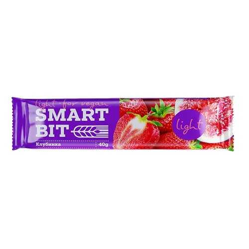 Батончик фруктово злаковый SmartBit инжир с клубникой в Спар