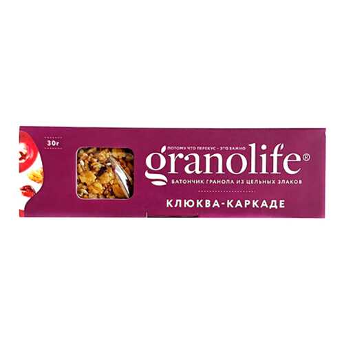 Батончик-гранола Granolife клюква-каркаде в Спар
