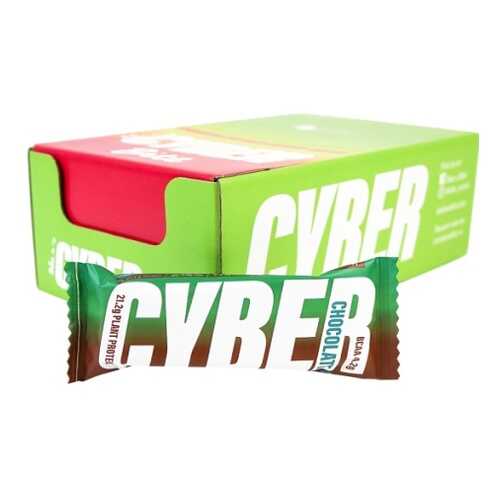 Батончик высокобелковый Cyber Bite шоколад 30 г 30 штук в Спар
