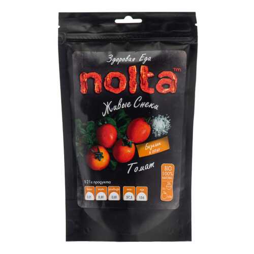 Чипсы овощные Томаты с солью и базиликом NOLTA 31 г, Россия в Спар