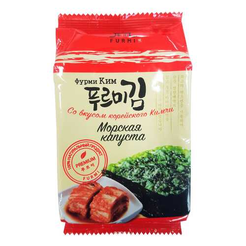 Морская капуста Furmi Kim со вкусом кимчи 5 г в Спар