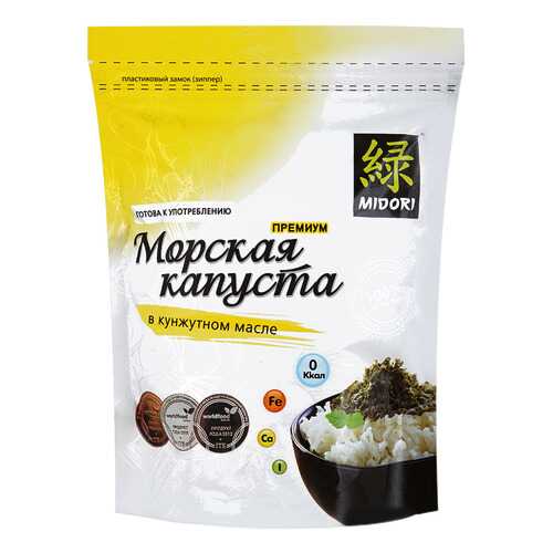 Морская капуста нори Midori в кунжутном масле 80 г в Спар