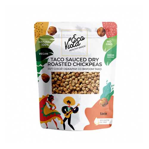 Нут жареный со вкусом тако EcoVida 100 г в Спар
