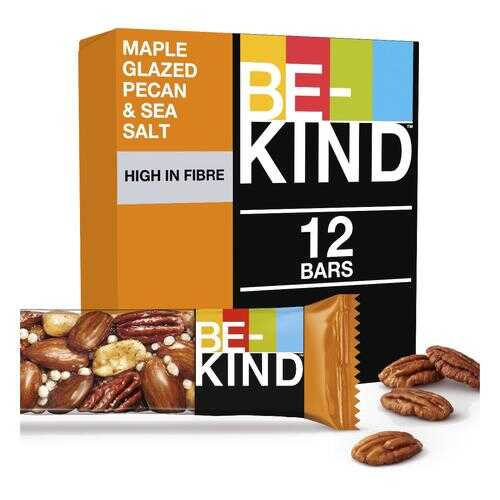 Ореховый батончик BE-KIND с медом кленовым сиропом и морской солью 12 штук по 40 г в Спар