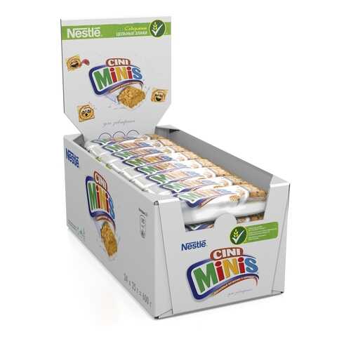 Злаковый батончик Nestle Cini Minis с корицей 24 шт по 25 г в Спар