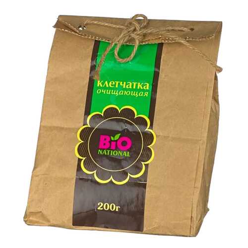 Клетчатка Bio National очищающая в эко-упаковке 200 г в Спар