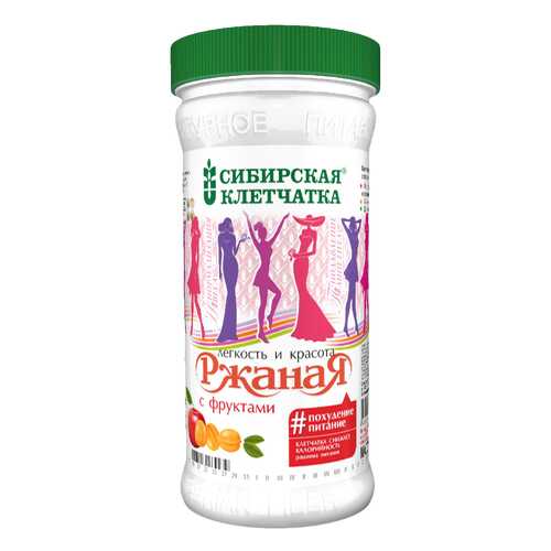 Клетчатка Сибирская ржаная с фруктами 350 г в Спар