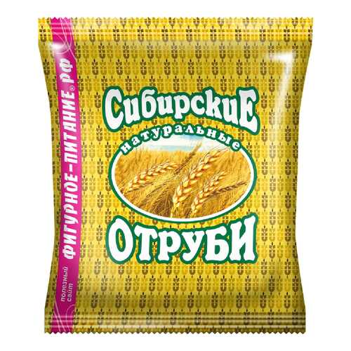 Отруби Сибирская Клетчатка пшеничные натуральные 200 г в Спар