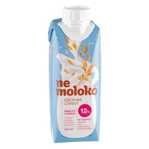 Напиток овсяный Ne moloko сливочный 12% 250 мл в Спар