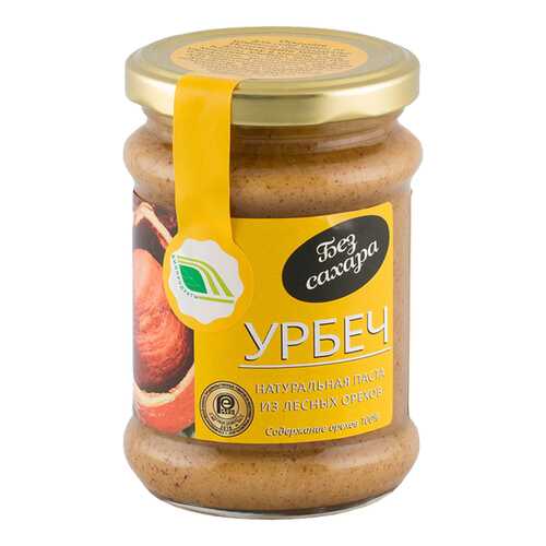 Паста Урбеч Биопродукты из лесных орехов 280 гр в Спар