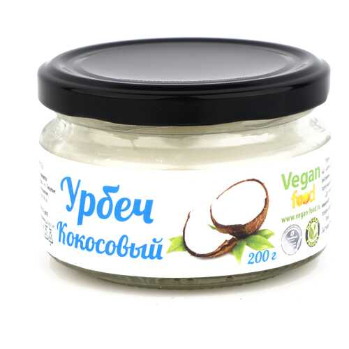 Урбеч Vegan-food из мякоти кокоса 200 г в Спар