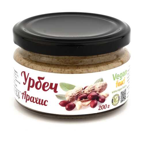 Урбеч Vegan-food из ядер арахиса 200 г в Спар