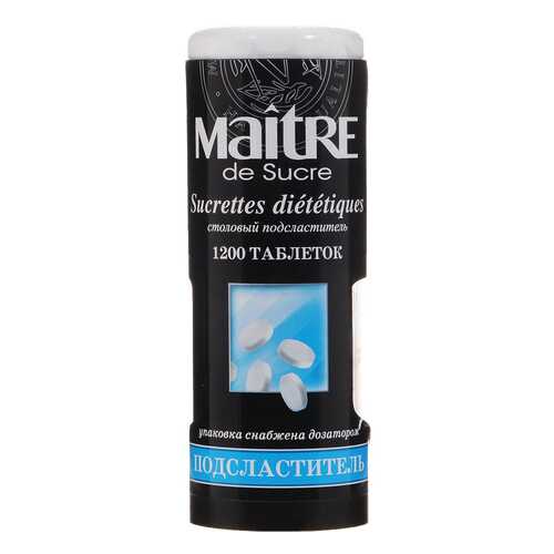 Подсластитель Maitre de Sucre таблетки 110 г в Спар