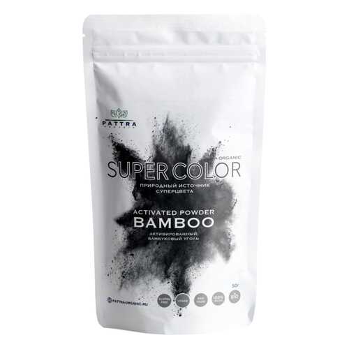 Бамбуковый уголь Pattra Organic Black bamboo 50 г в Спар