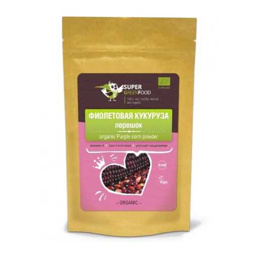Фиолетовая кукуруза порошок Super Green Food 100 г в Спар