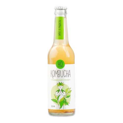 Комбуча Традиционный зеленый HQ Kombucha 330 мл, Россия в Спар