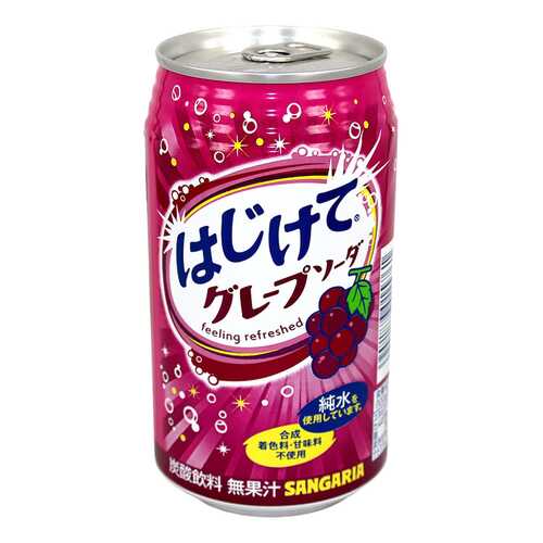 Напиток Sangaria grape со со вкусом винограда жестяная банка 0.35 л в Спар