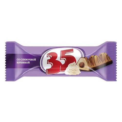 Конфеты 35, шоубокс со сливочной начинкой, 20 гр в Спар