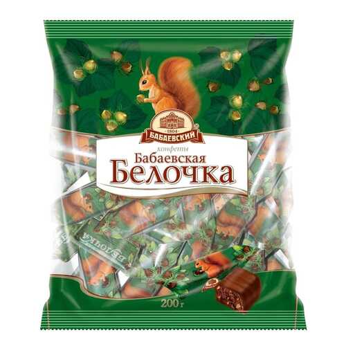 Конфеты Бабаевские белочка 200 г в Спар