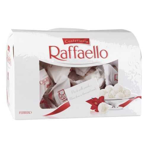 Конфеты Raffaello с цельным миндальным орехом в кокосовой обсыпке 240 г в Спар