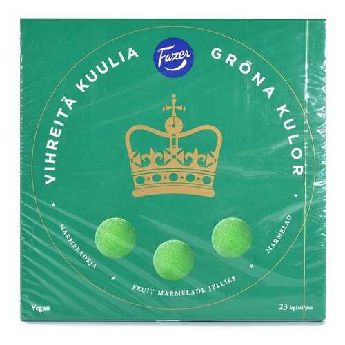 Мармелад Fazer Green Jellies 500 г, Финляндия в Спар