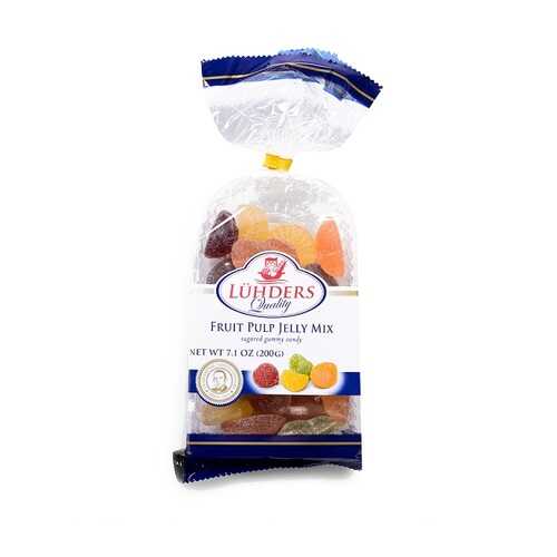Мармелад «Фруктовый микс», Luhders, 200 г, Германия в Спар