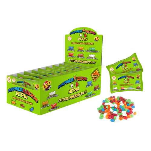 Настольная игра Мармеладские игры, в пакете, 2 серия, 50 гр. Zed Candy в Спар