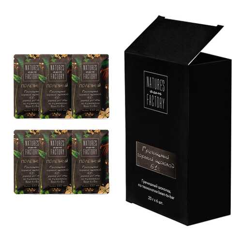 Набор гречишного горького шоколада Nature's own Factory 120 г в Спар