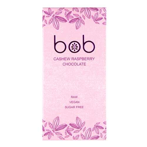 Шоколад белый с малиной и кешью Bob 50 г в Спар