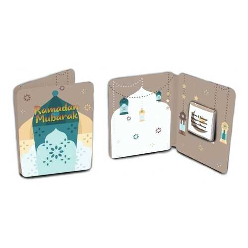 Шоколад Chokocat Ramadan Mubarak, молочный, мини-открытка, 5 гр в Спар