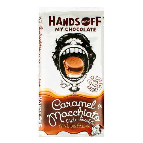 Шоколад Hands off my chocolate карамель и маккиато 100 г в Спар