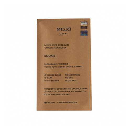 Шоколад кешью с гречишным чаем Cookie Mojo Cacao 20 г в Спар