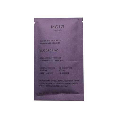 Шоколад молочный Moccachino, 43,5% какао Mojo Cacao 20 г в Спар