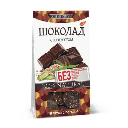 Шоколад Живые снеки с кунжутом 4*100 г в Спар
