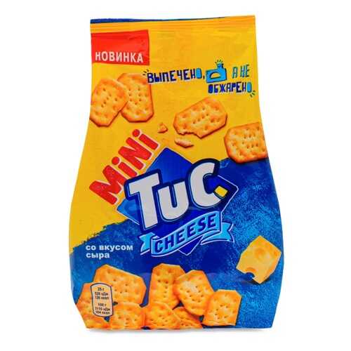 Мини-крекер Tuc со вкусом сыра 100г Венгрия в Спар