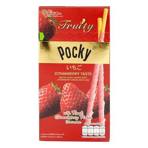 Палочки Pocky Glico клубника в шоколаде 35 г в Спар