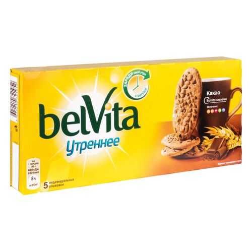 Печенье BelVita утреннее какао 225 г в Спар