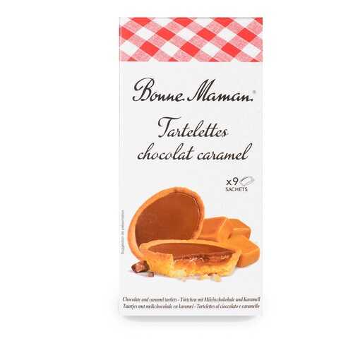 Печенье Bonne Maman Tartelettes с шоколадно-карамельной начинкой 135г в Спар