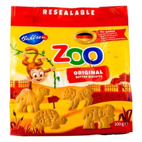 Печенье Leibniz zoo original 100 г в Спар