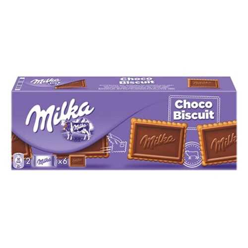 Печенье Milka сhoco biscuit cookies 150 г в Спар