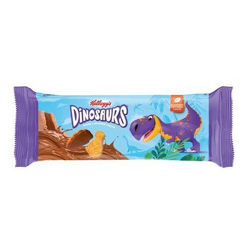 Печенье сахарное Kellogg's Dinosaurs в молочной глазури 191г Россия в Спар
