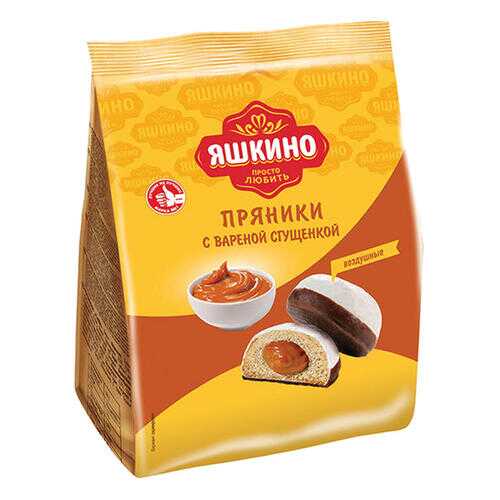 Пряники Яшкино с вареной сгущенкой 350г в Спар
