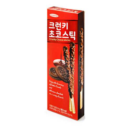 Соломка в шоколаде Crunky Sunyoung, 54 г в Спар