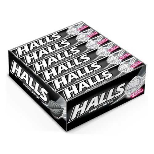 Карамель Halls ментол эвкалипт 12 шт в Спар