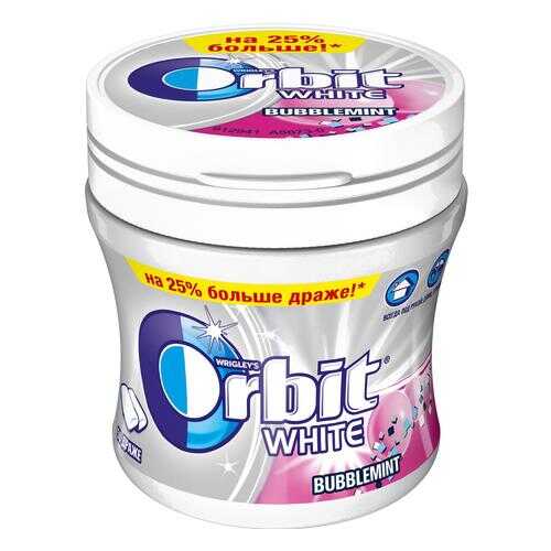 Жевательная резинка Orbit белоснежный bubblemint мини-банка 6 штук 68 г в Спар