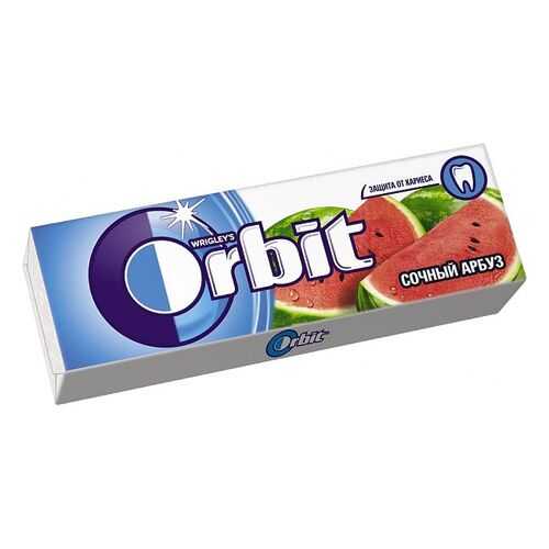 Жевательная резинка Orbit сочный арбуз 13.6 г в Спар